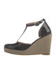 A.P.C. x Vanessa Seward Patent Leather T-Strap Pumps