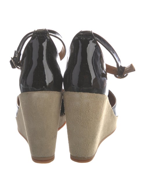 A.P.C. x Vanessa Seward Patent Leather T-Strap Pumps