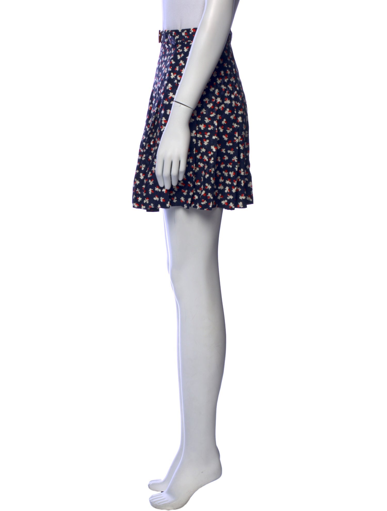 A.P.C. x Vanessa Seward Silk Mini Skirt