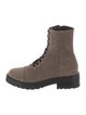 AllSaints Suede Combat Boots