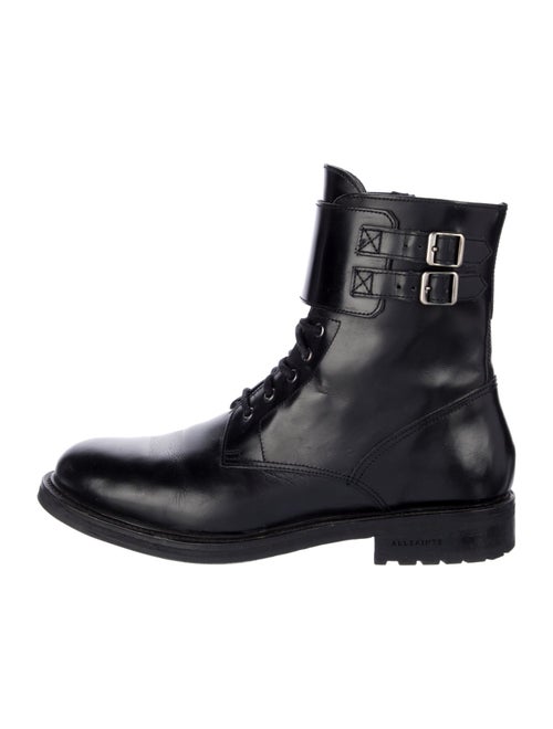 AllSaints Leather Combat Boots