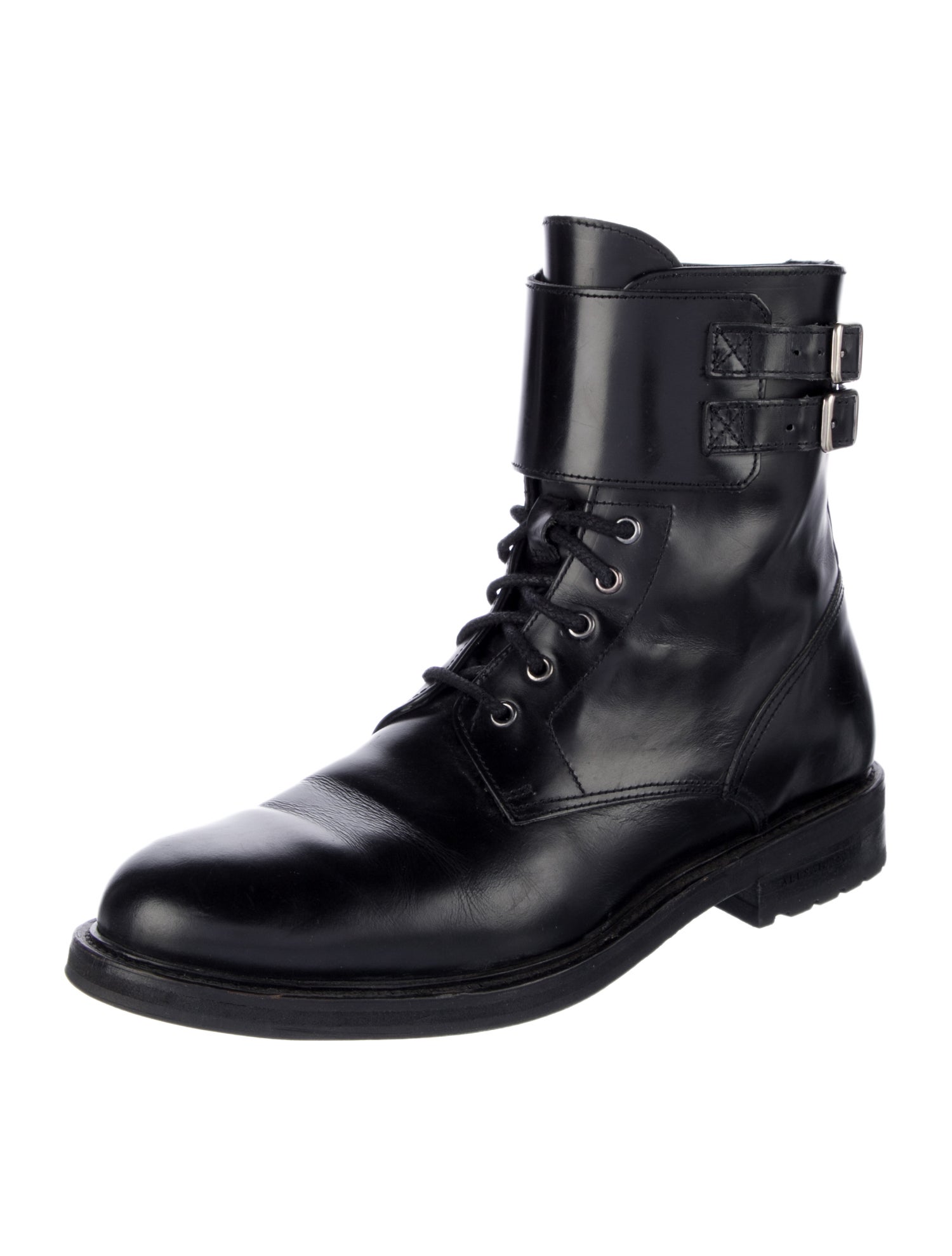 AllSaints Leather Combat Boots