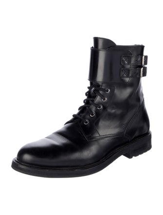 AllSaints Leather Combat Boots