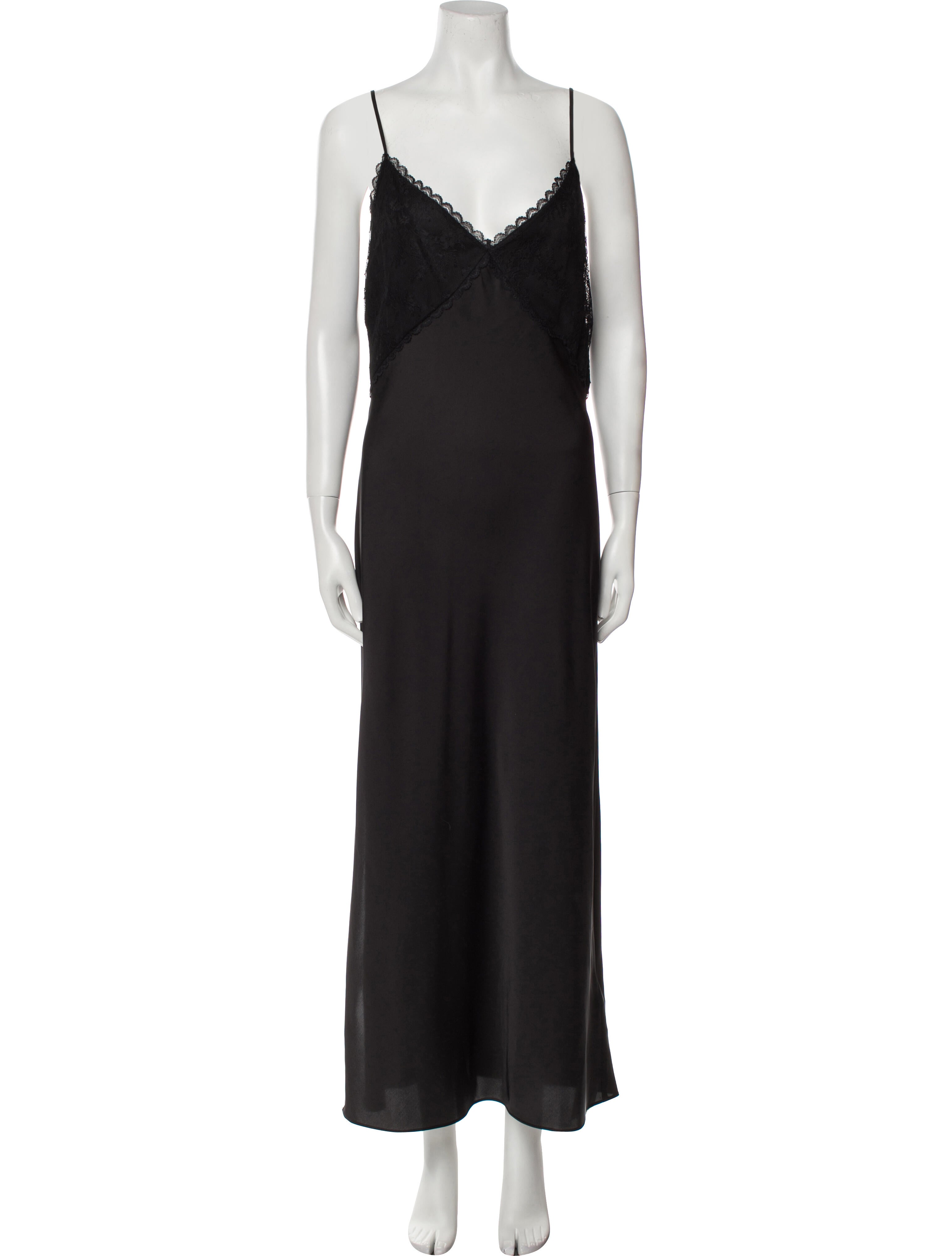 AllSaints V-Neck Long Dress