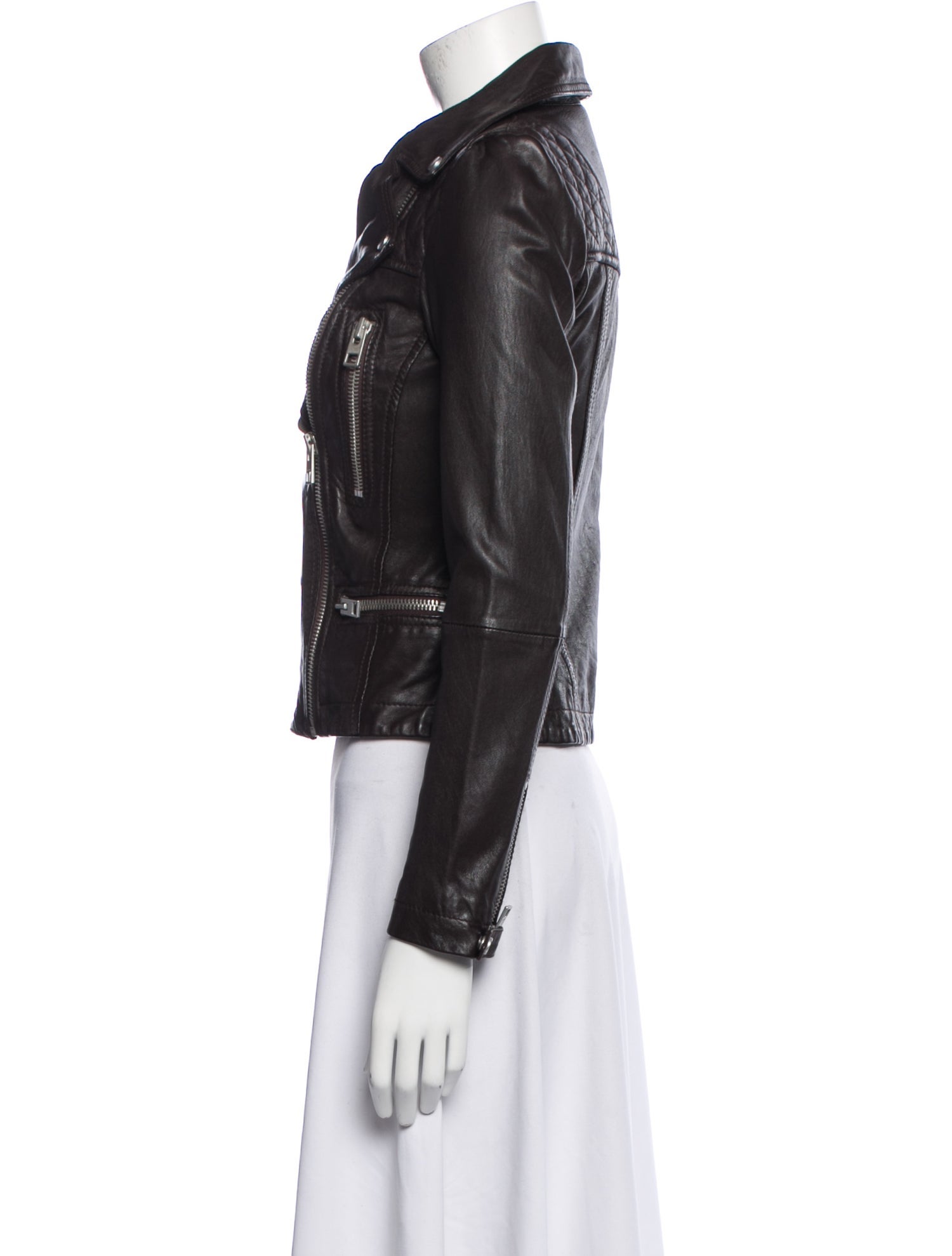 AllSaints Leather Biker Jacket