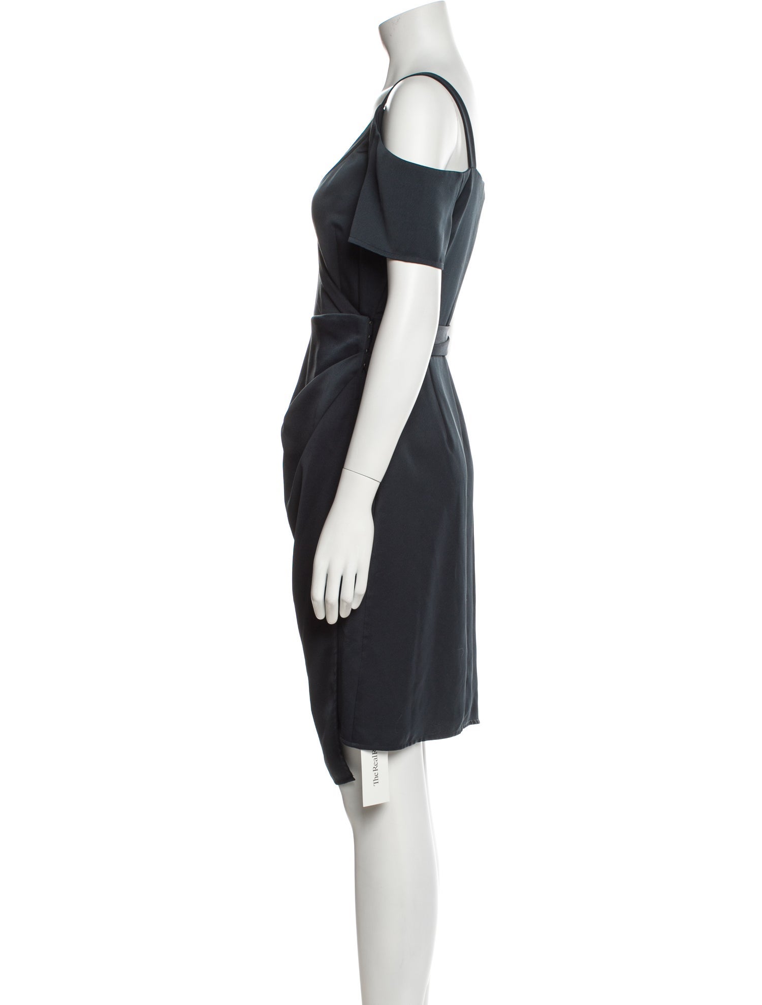 AllSaints V-Neck Knee-Length Dress