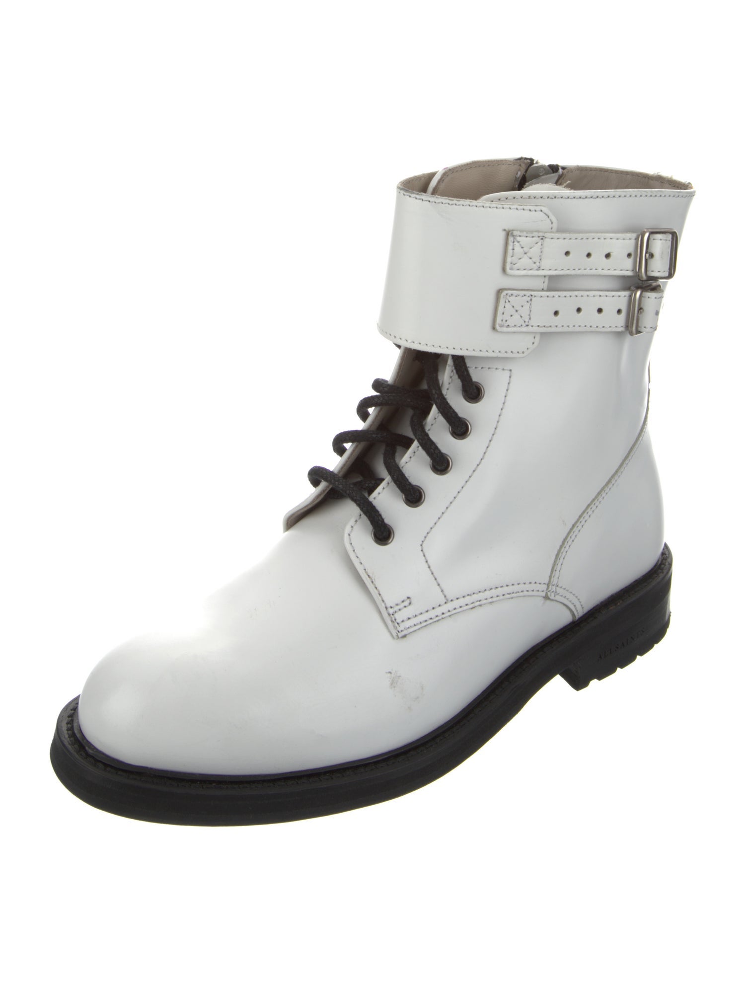 AllSaints Leather Combat Boots