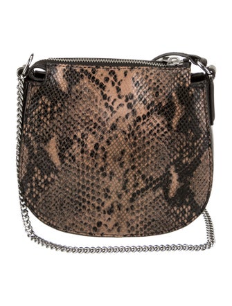 AllSaints Suede Messenger Bag