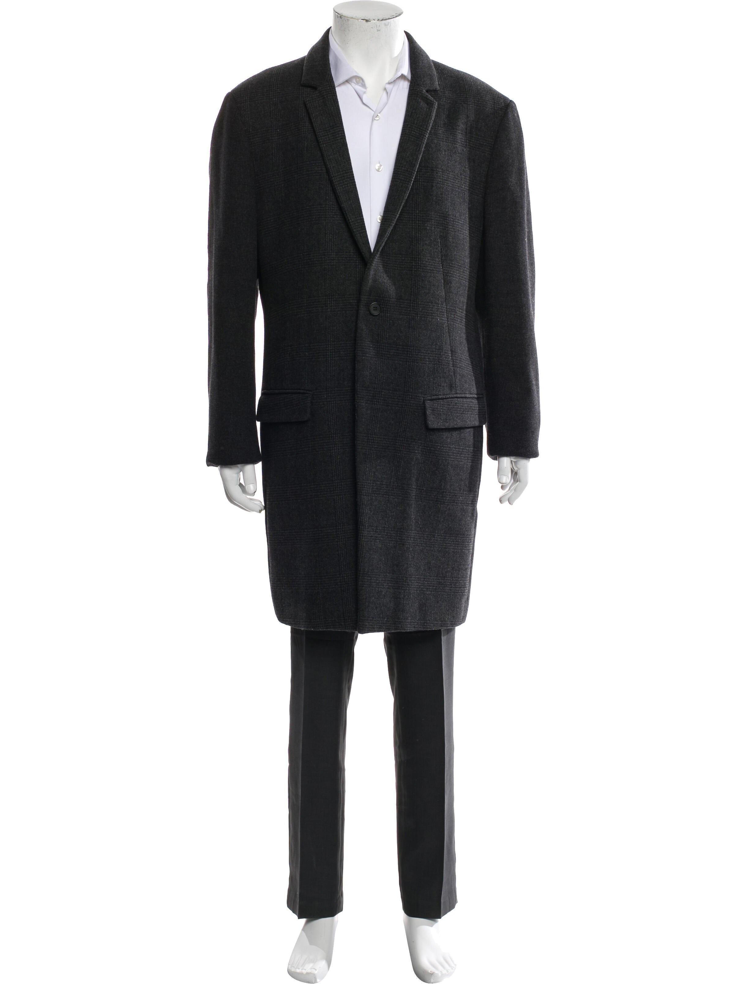 AllSaints Printed Overcoat