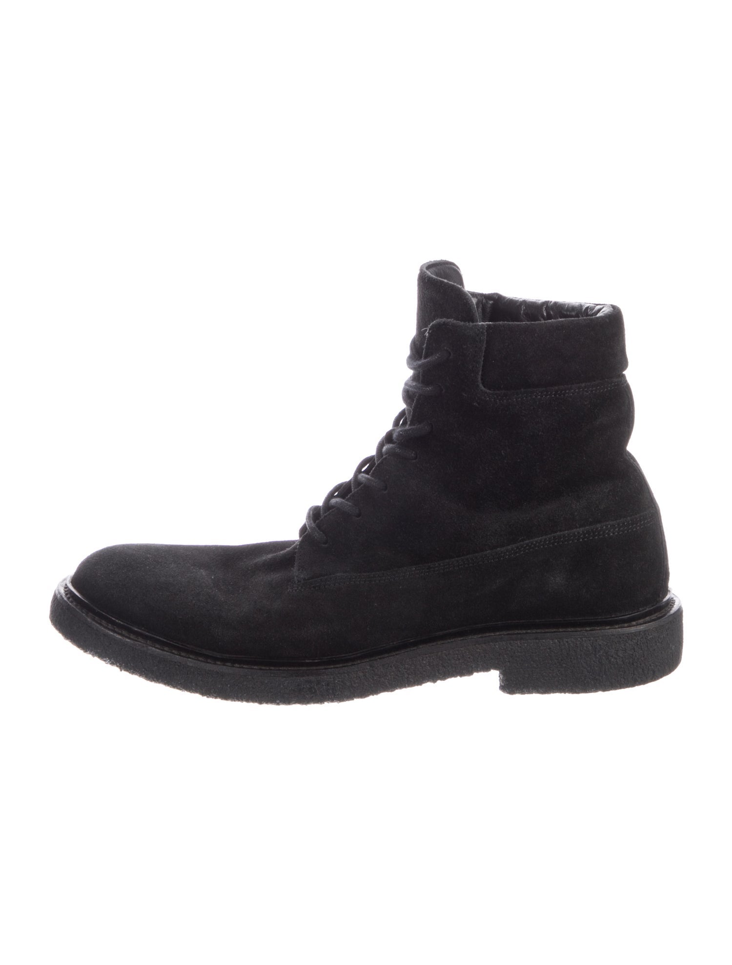 AllSaints Suede Combat Boots
