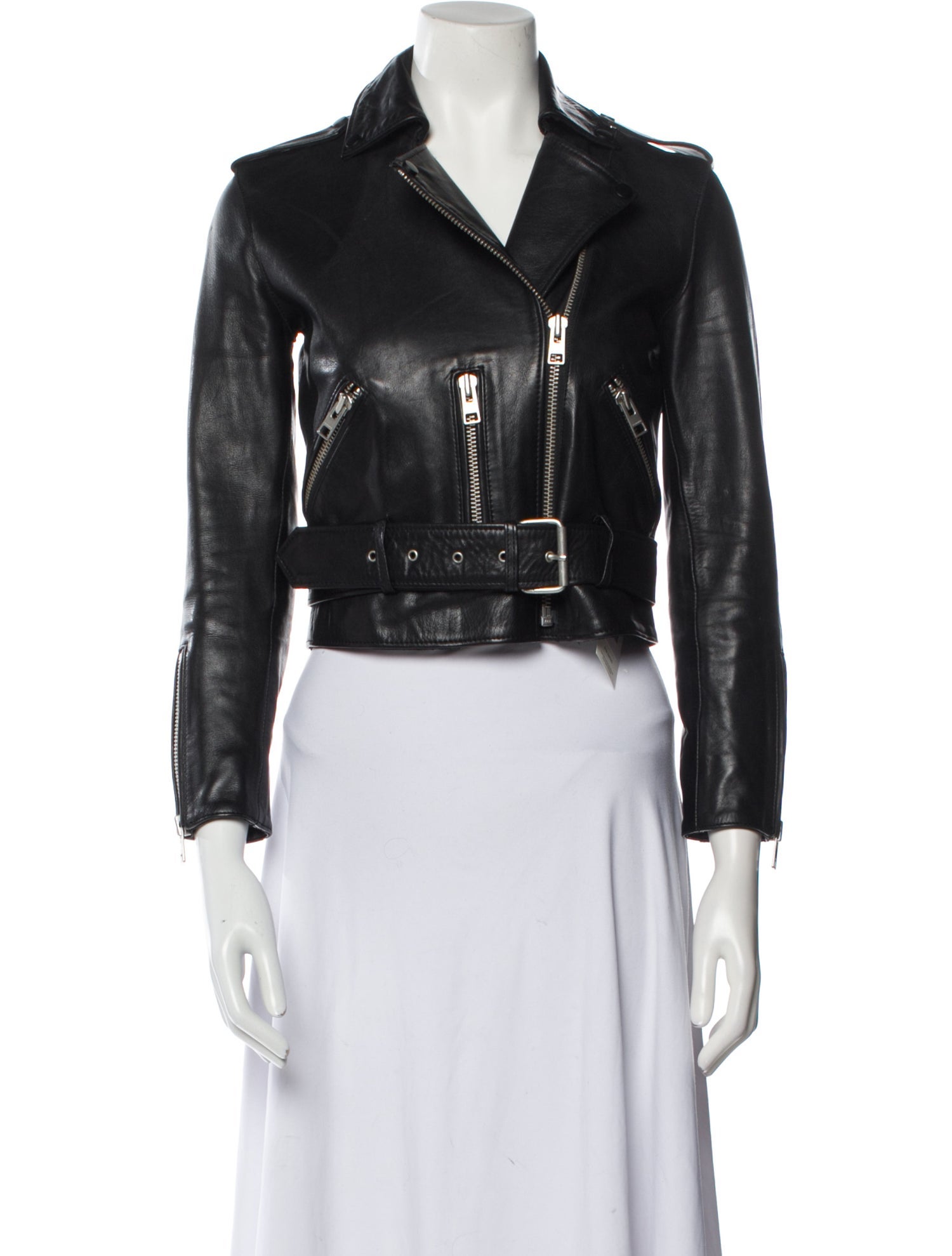 AllSaints Leather Biker Jacket