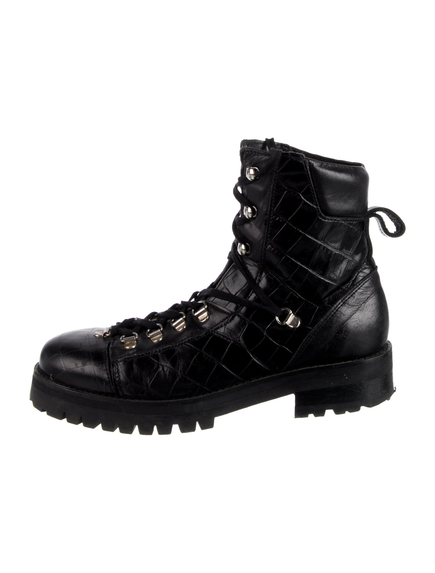 AllSaints Leather Combat Boots