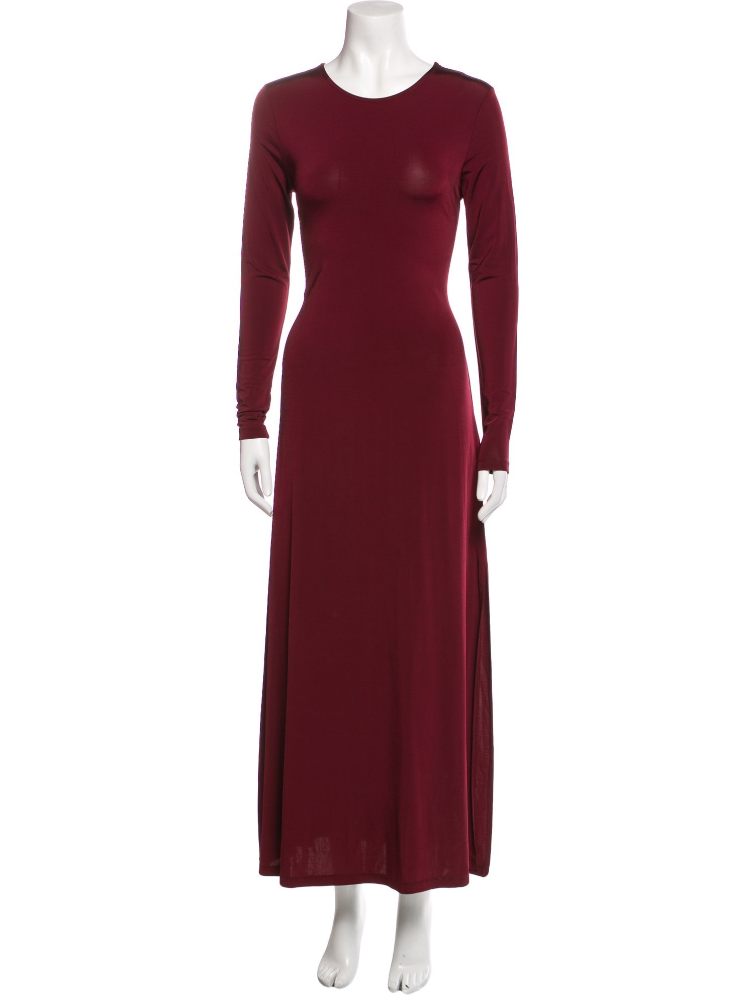 AllSaints Crew Neck Long Dress