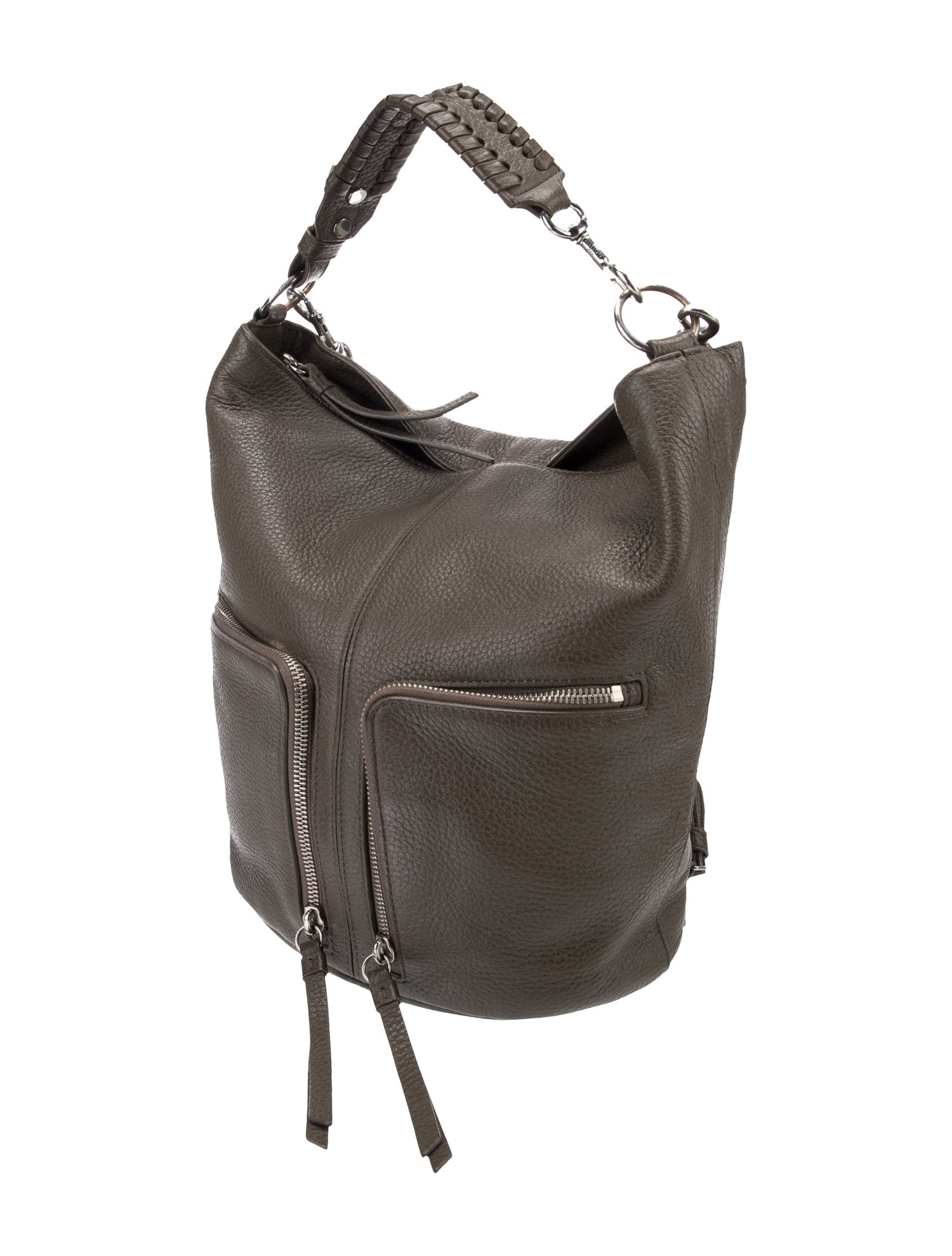AllSaints Leather Top Handle Bag