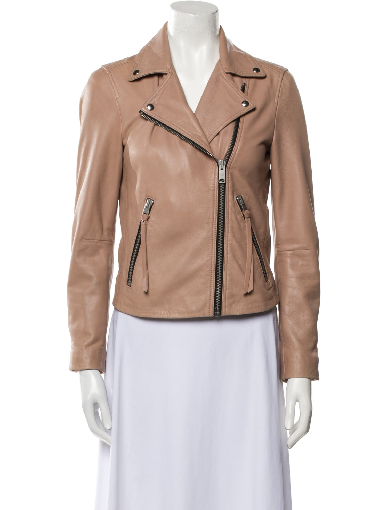 AllSaints Leather Biker Jacket