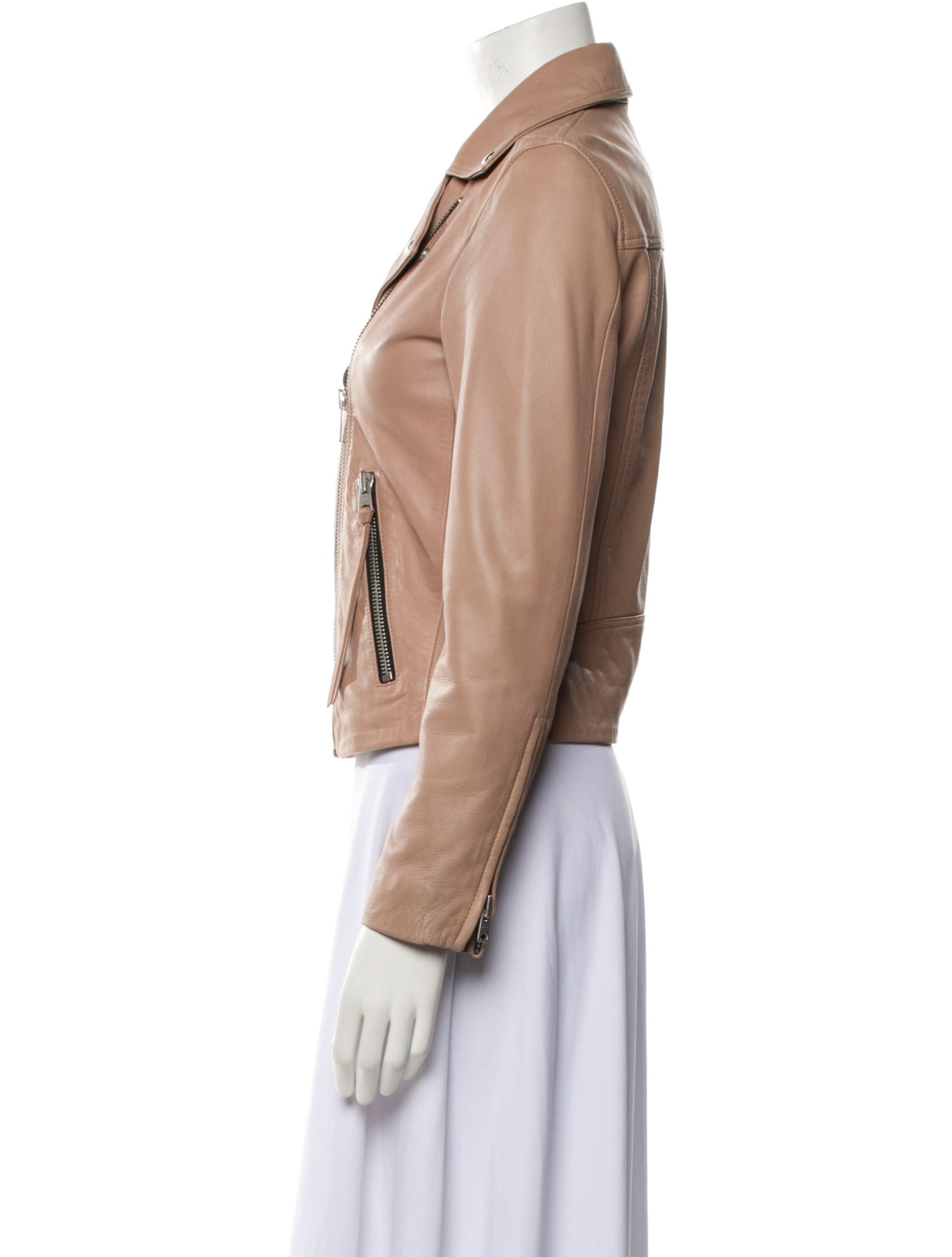 AllSaints Leather Biker Jacket