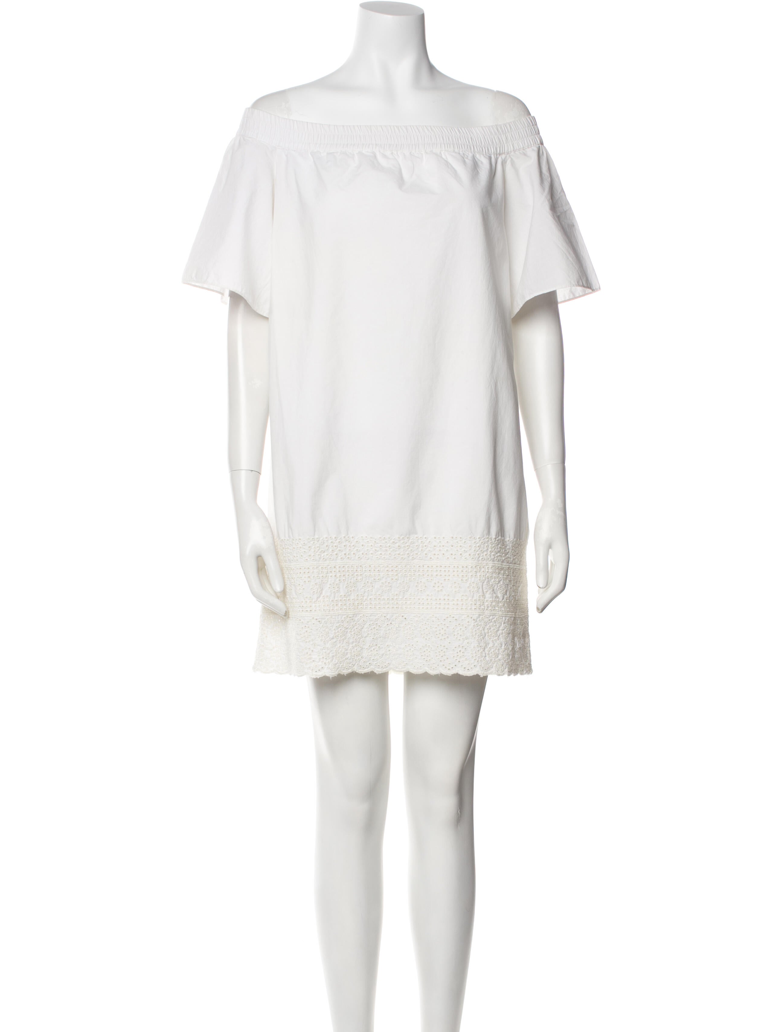 AllSaints Off-The-Shoulder Mini Dress