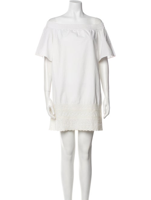 AllSaints Off-The-Shoulder Mini Dress