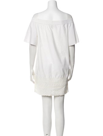 AllSaints Off-The-Shoulder Mini Dress