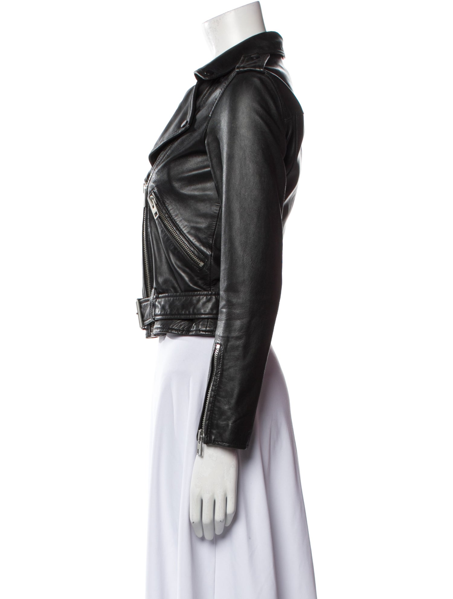 AllSaints Leather Biker Jacket