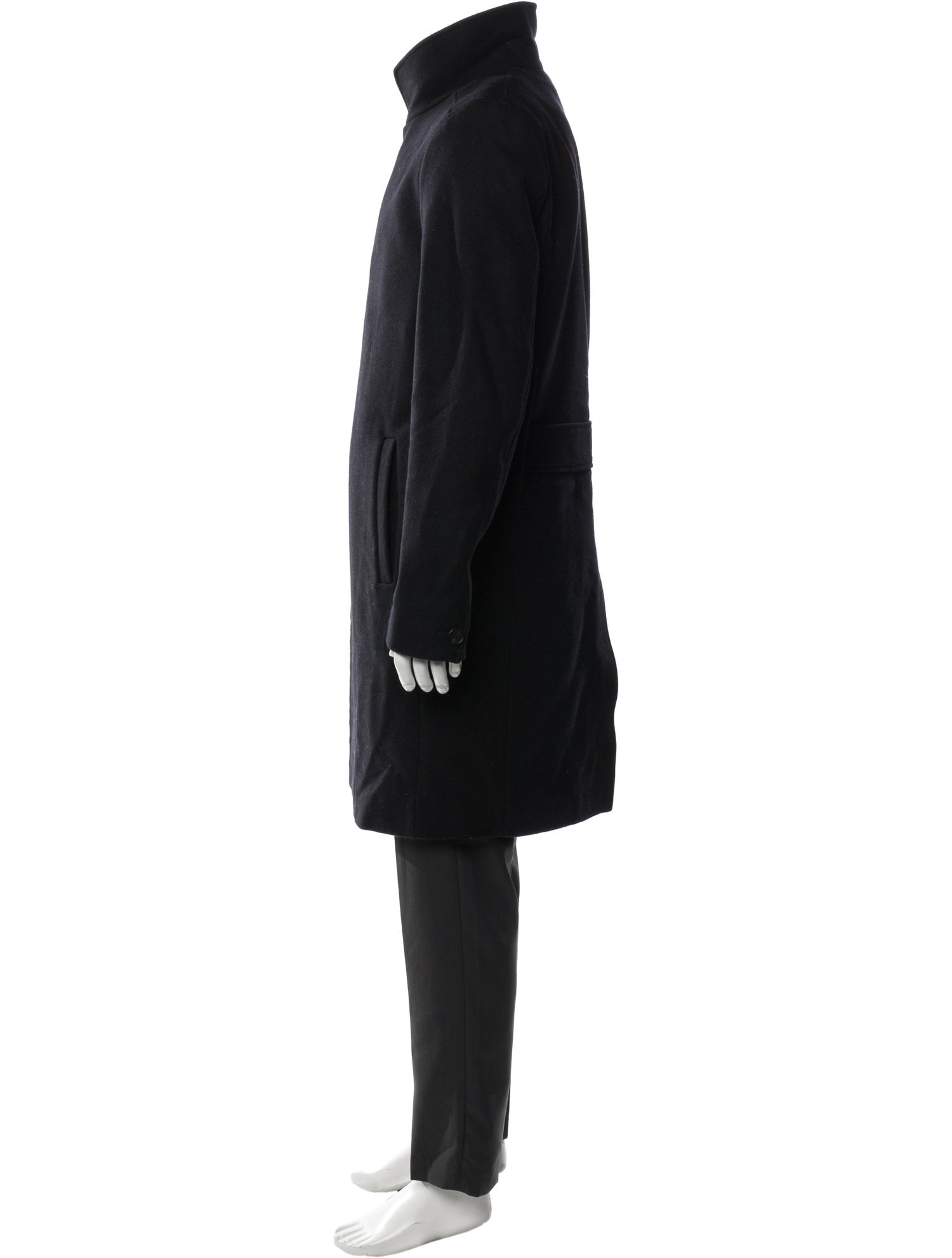 AllSaints Wool Overcoat