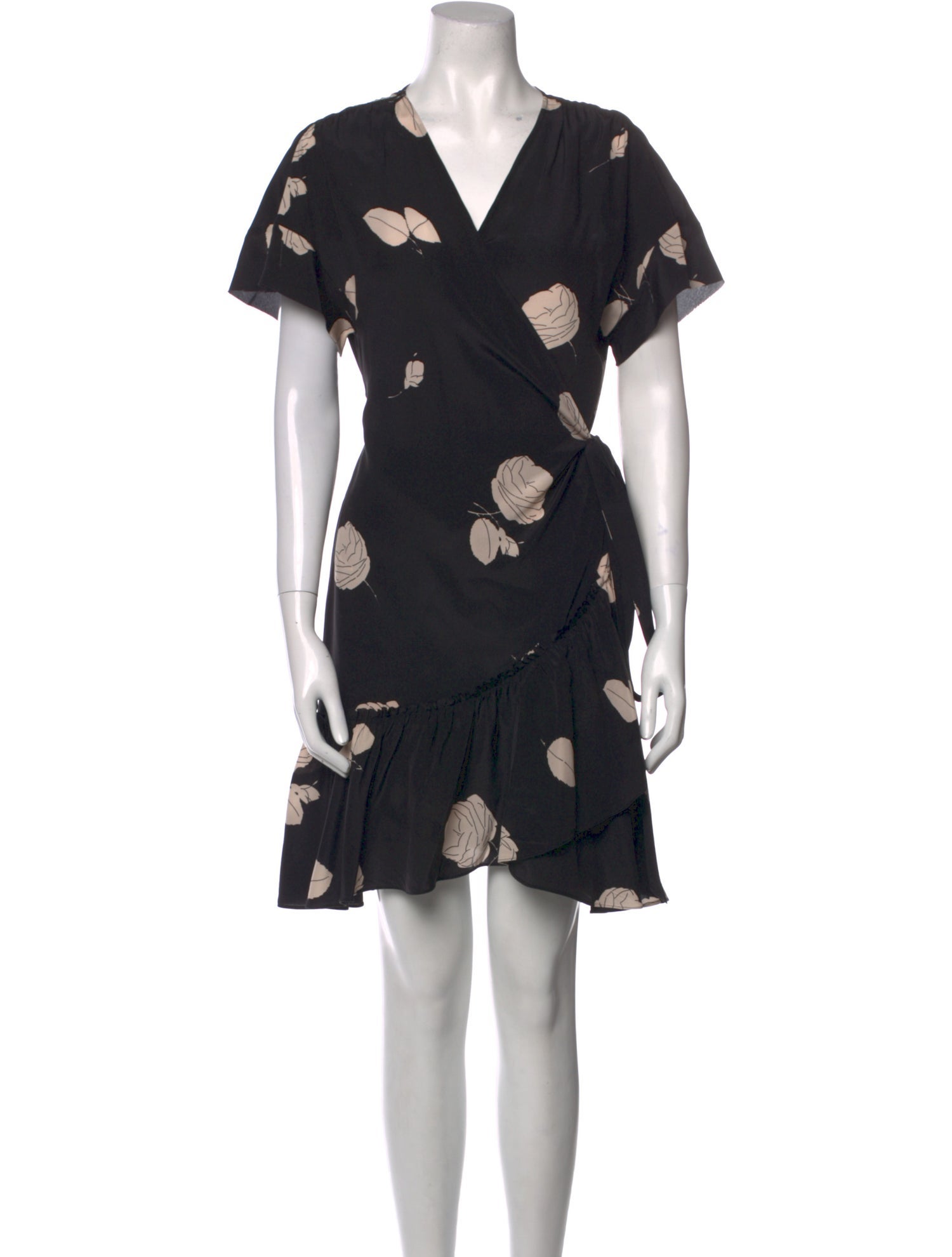 AllSaints Silk Mini Dress