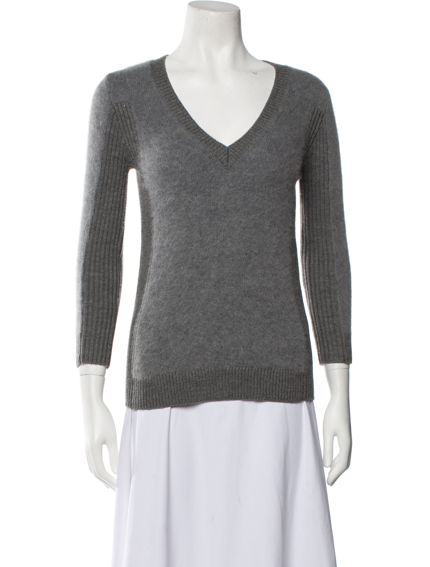 AllSaints Wool V-Neck Sweater