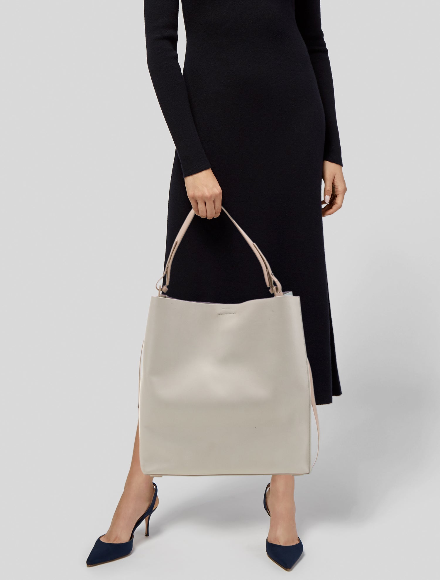 AllSaints Leather Hobo