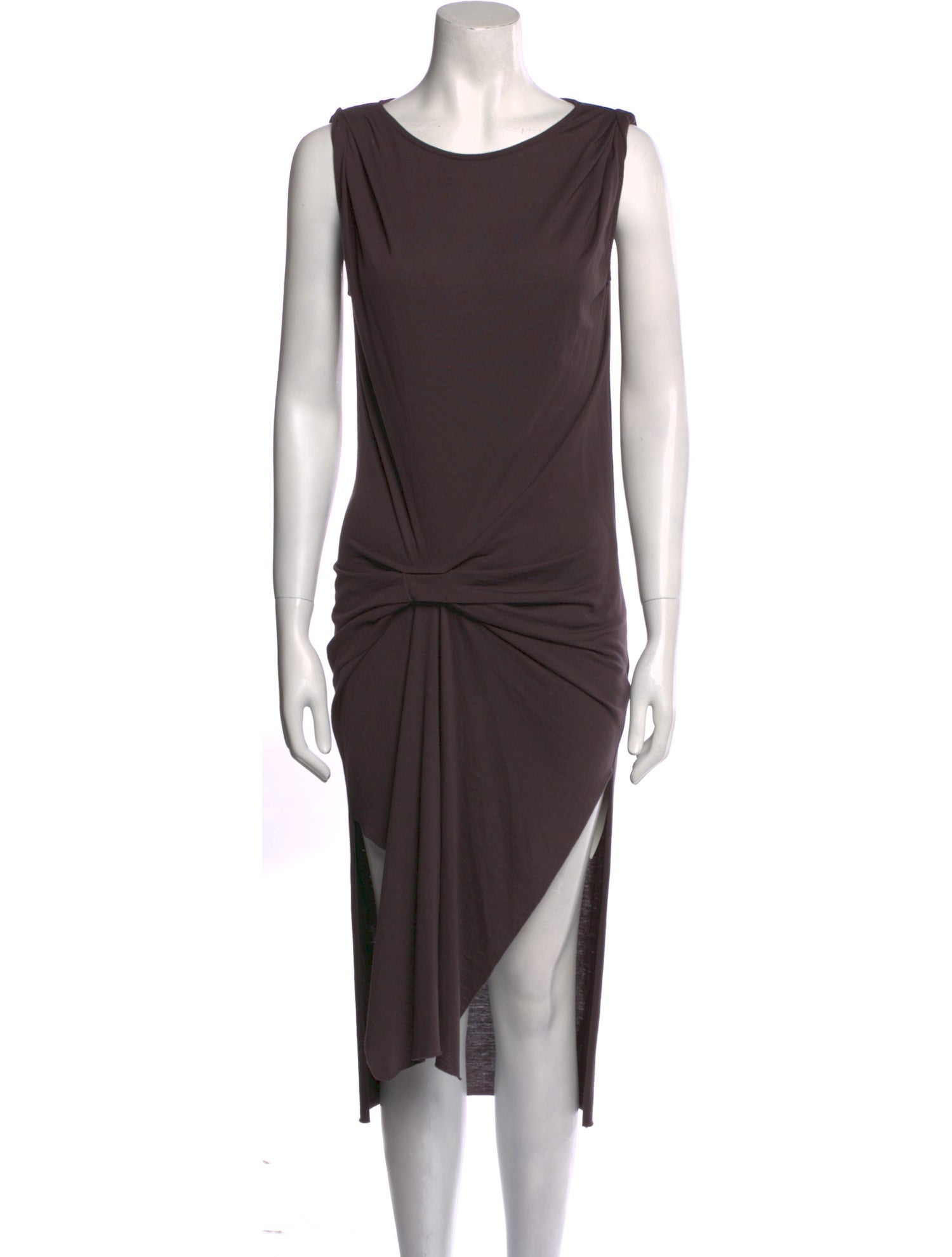 AllSaints Bateau Neckline Midi Length Dress