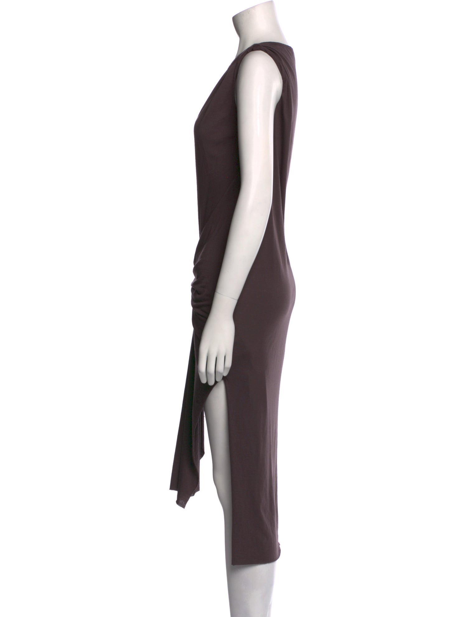 AllSaints Bateau Neckline Midi Length Dress