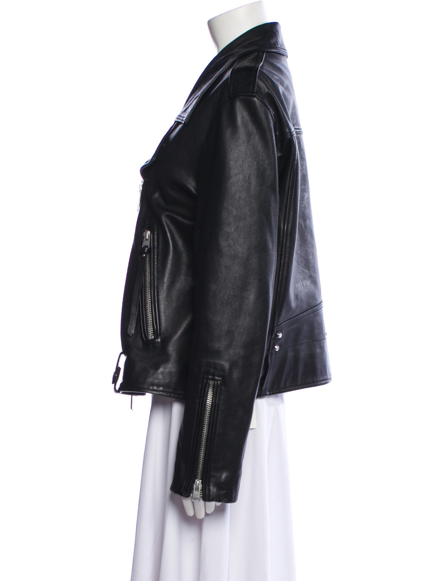 AllSaints Leather Biker Jacket