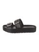 AllSaints Leather Slides
