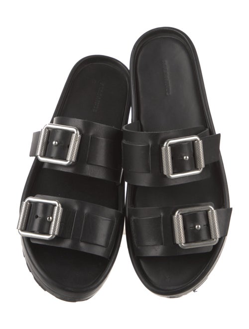 AllSaints Leather Slides