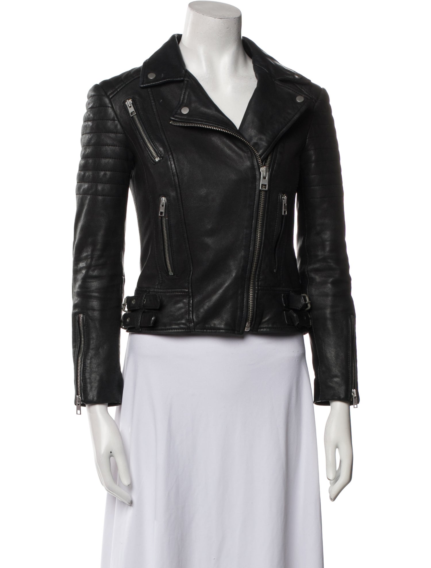 AllSaints Leather Biker Jacket