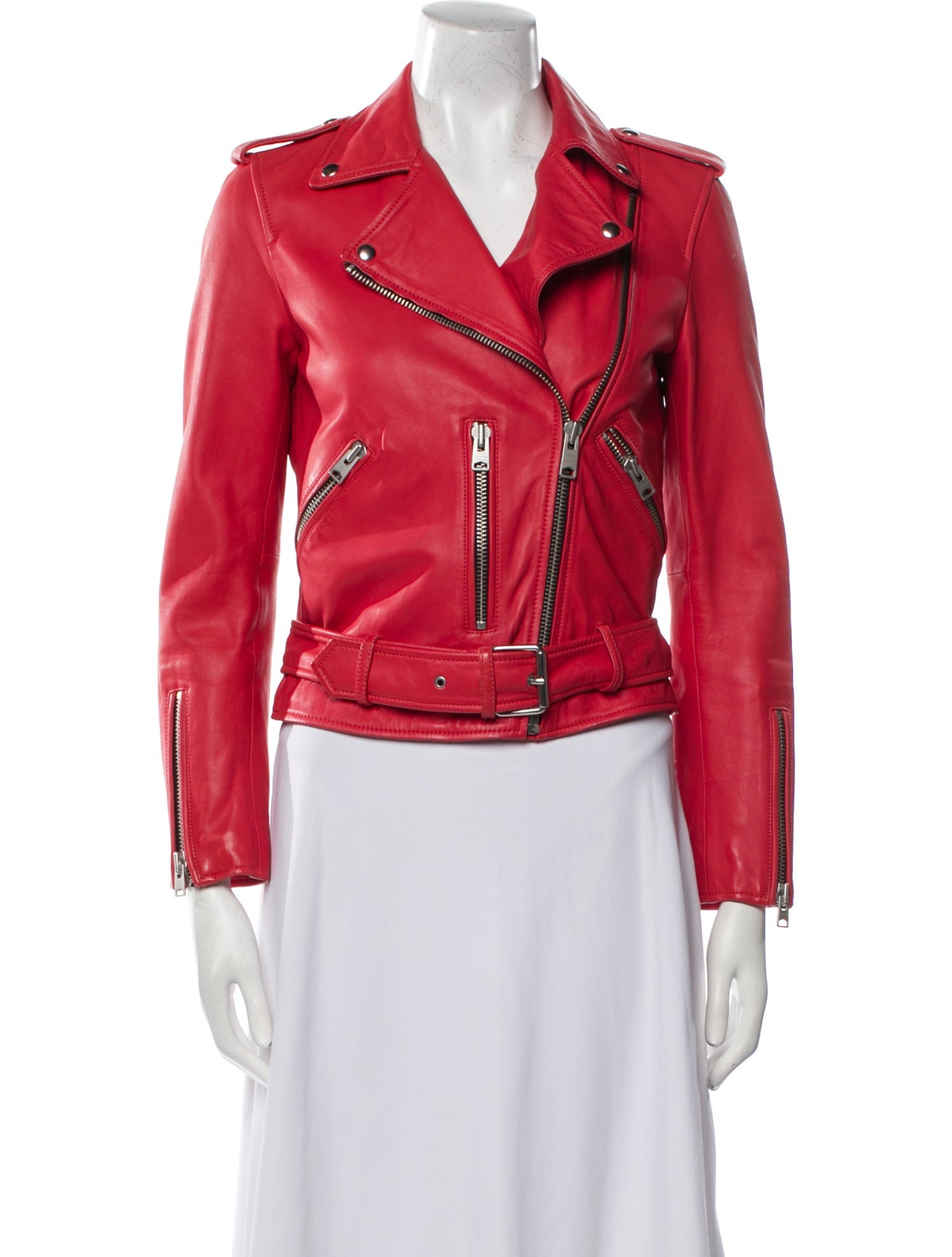 AllSaints Leather Biker Jacket