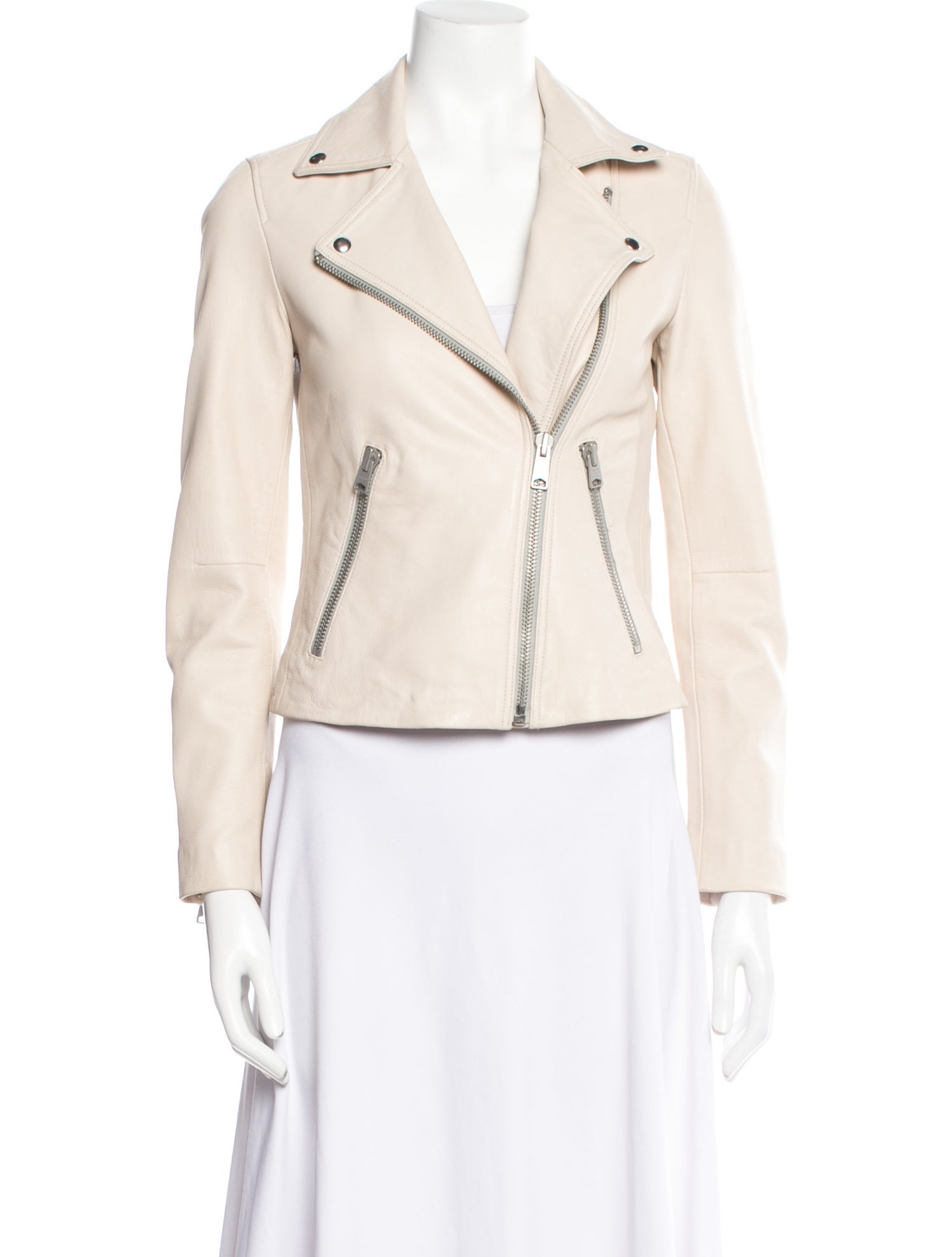 AllSaints Leather Biker Jacket