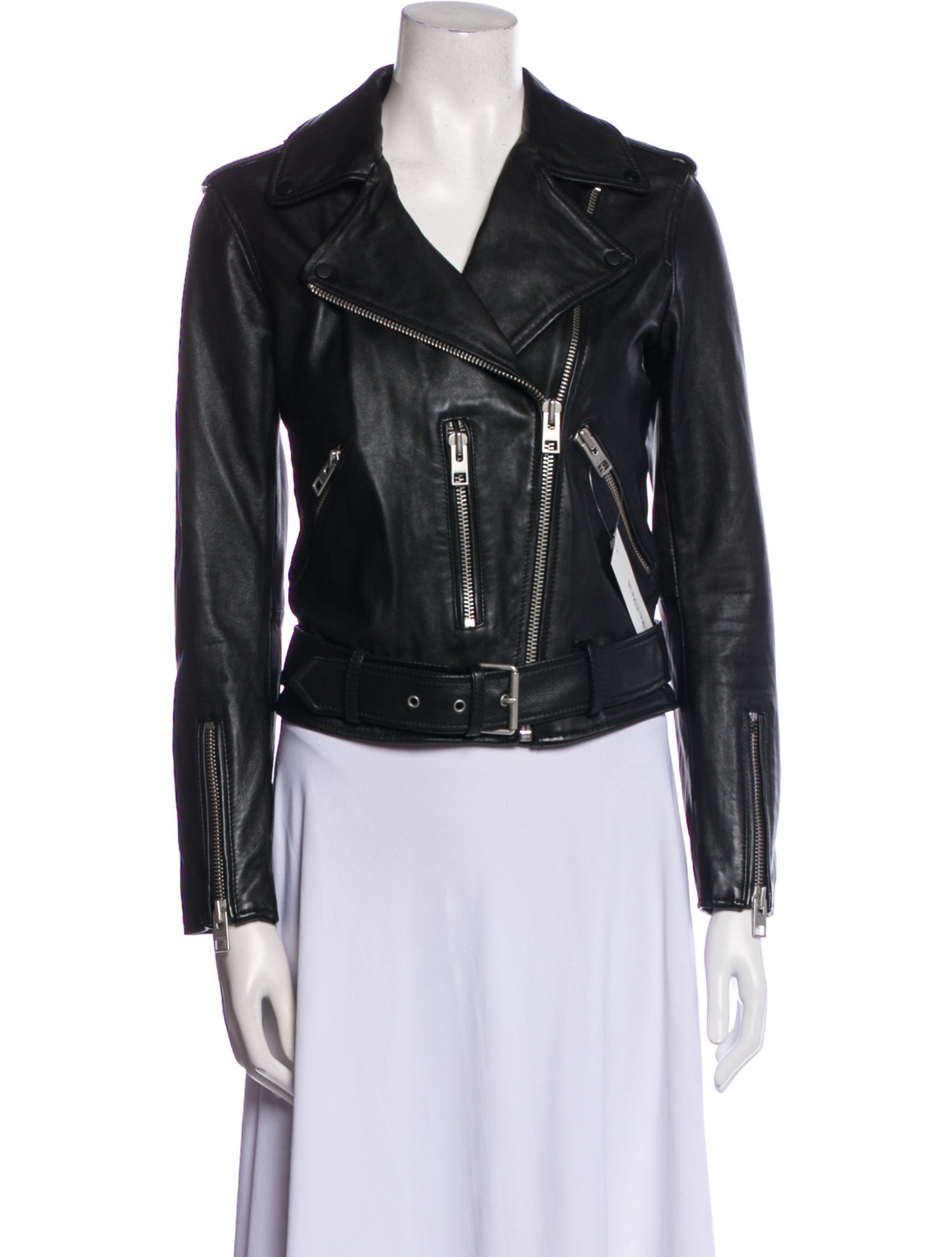 AllSaints Leather Biker Jacket