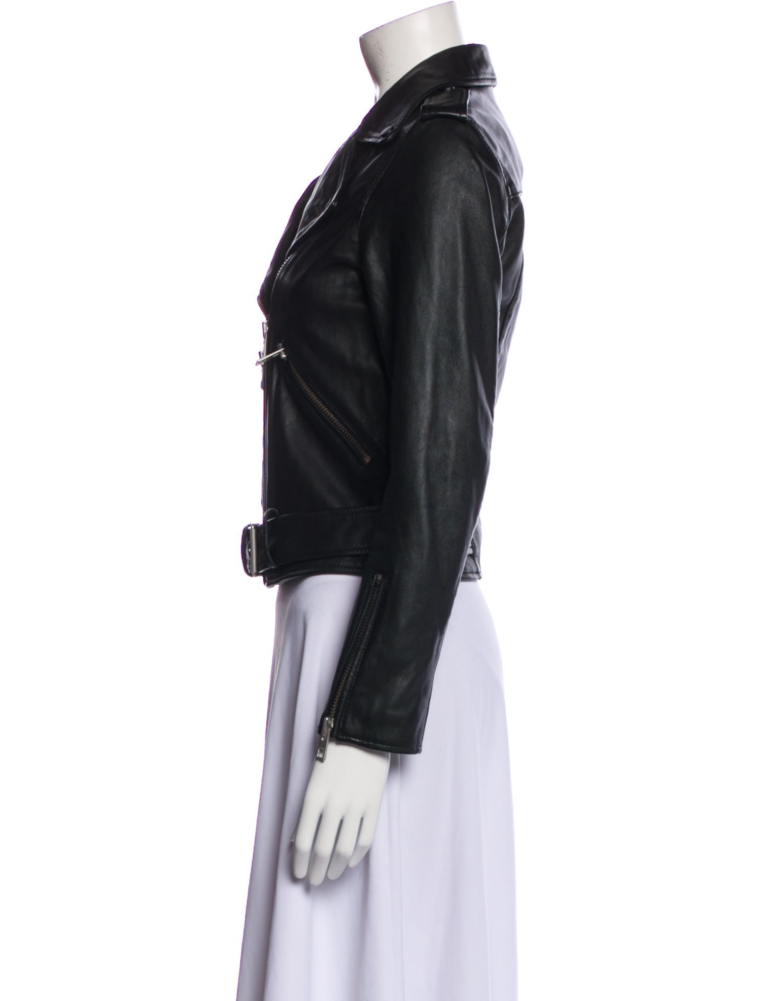 AllSaints Leather Biker Jacket