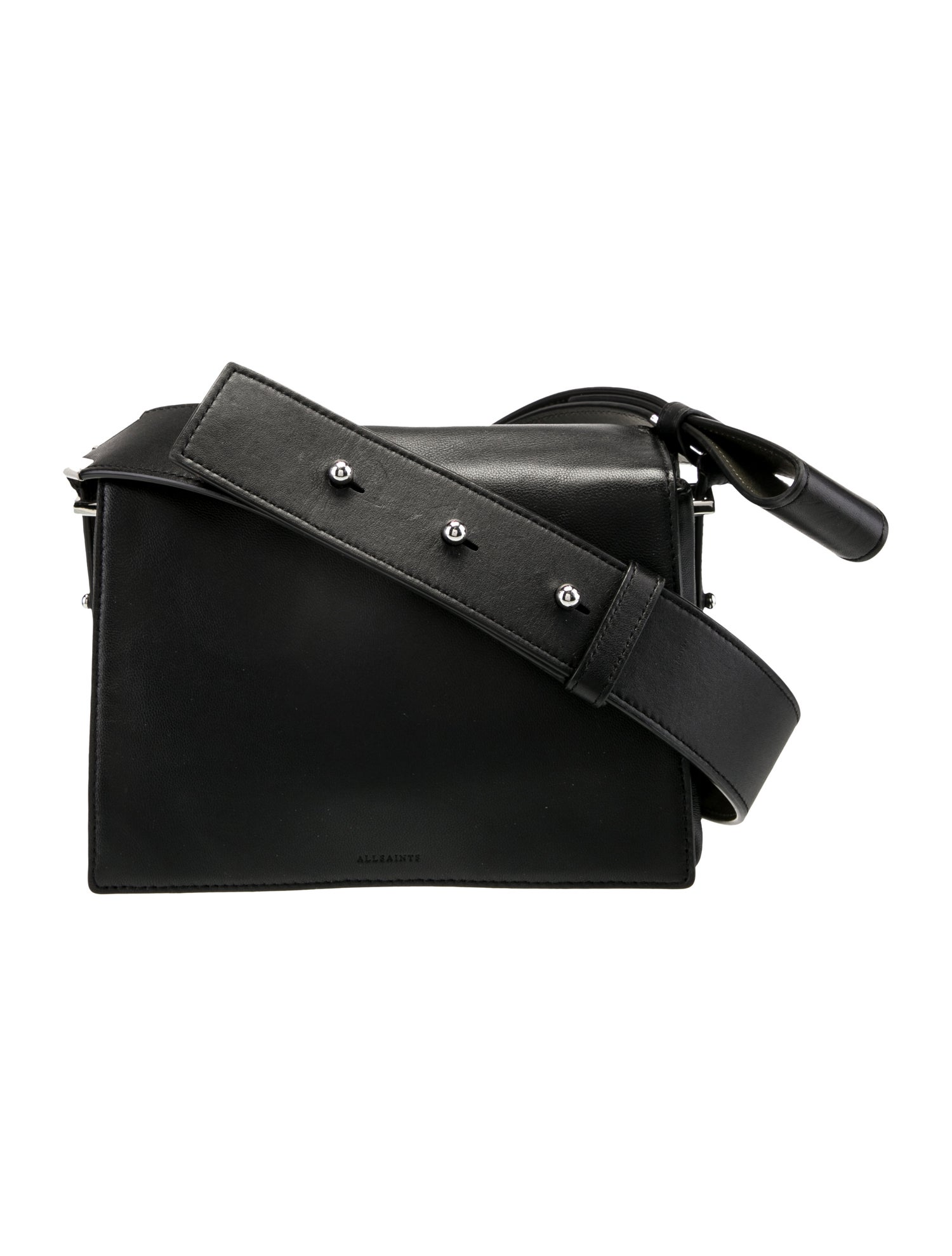 AllSaints Leather Messenger Bag