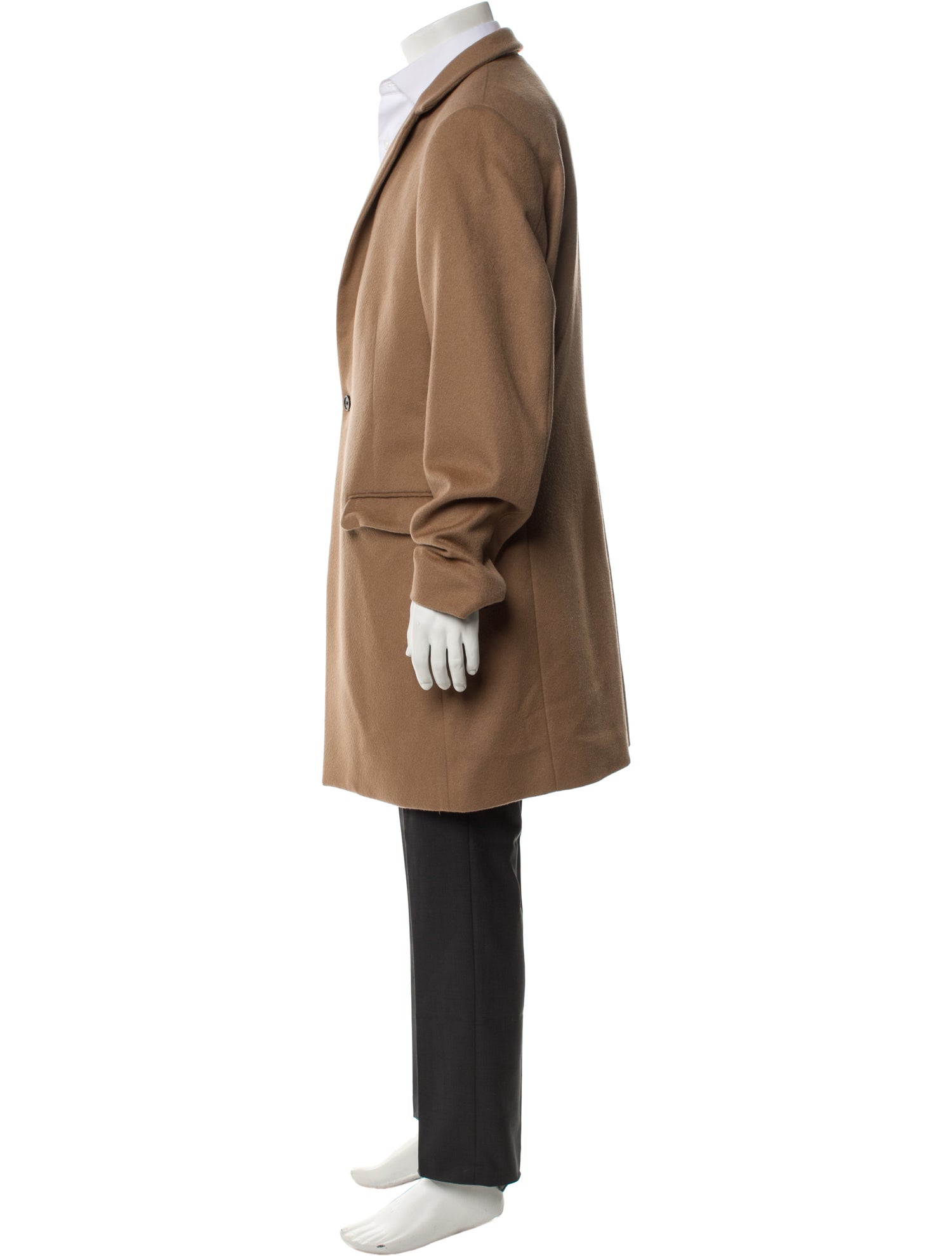 AllSaints Wool Overcoat