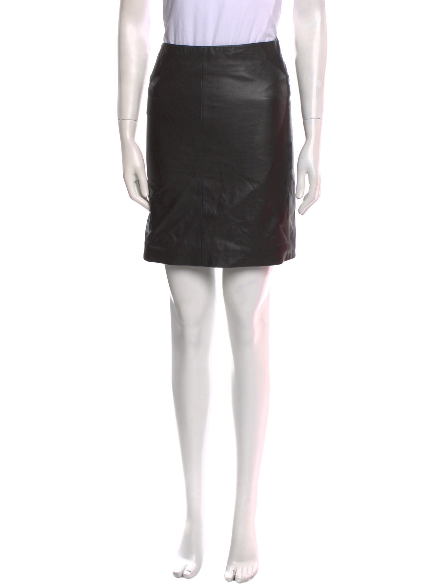 AllSaints Leather Mini Skirt