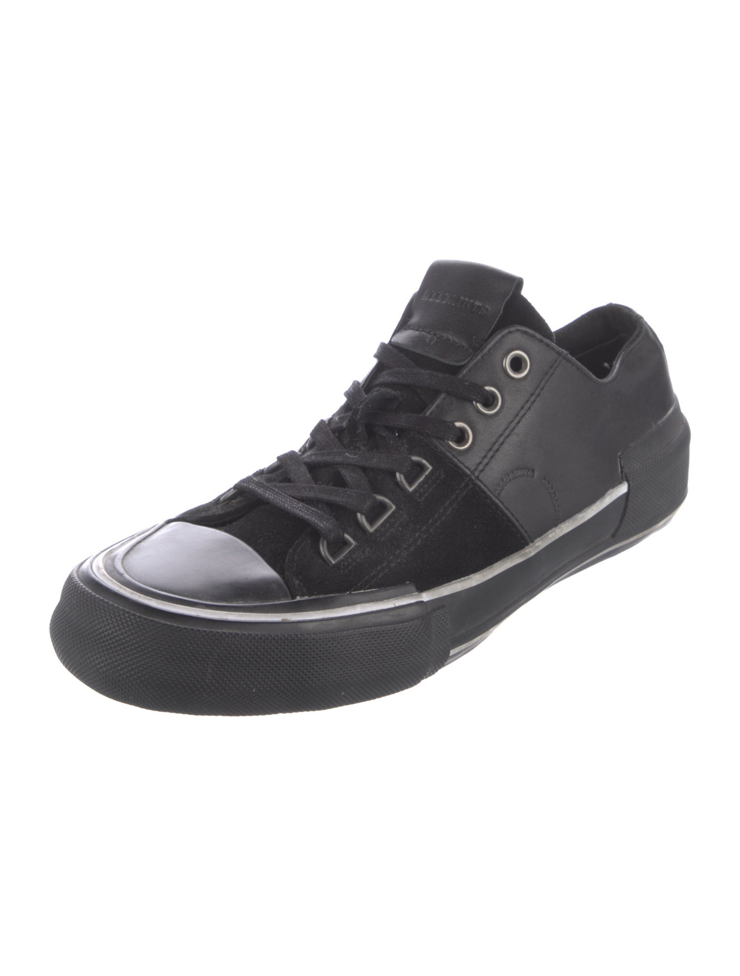 AllSaints Leather Printed Sneakers