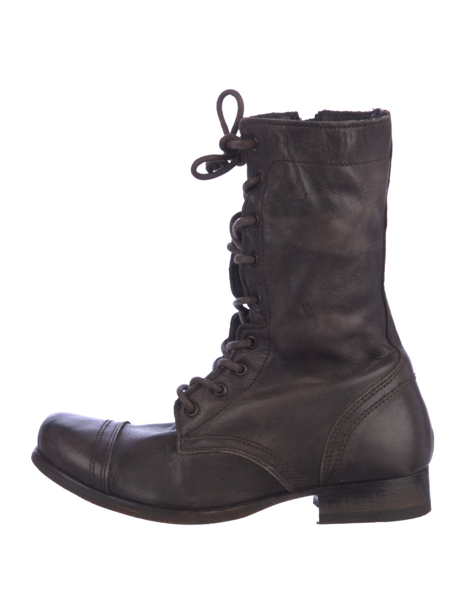 AllSaints Leather Combat Boots