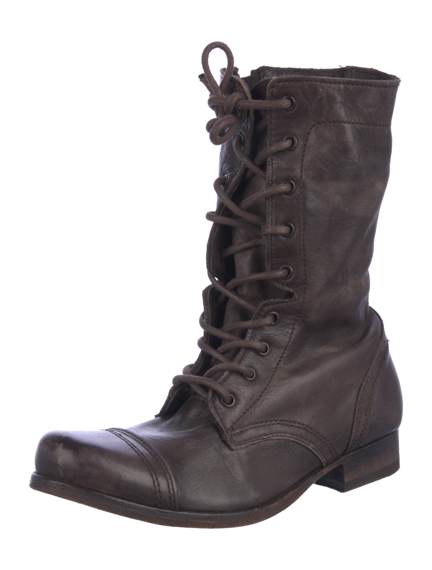 AllSaints Leather Combat Boots