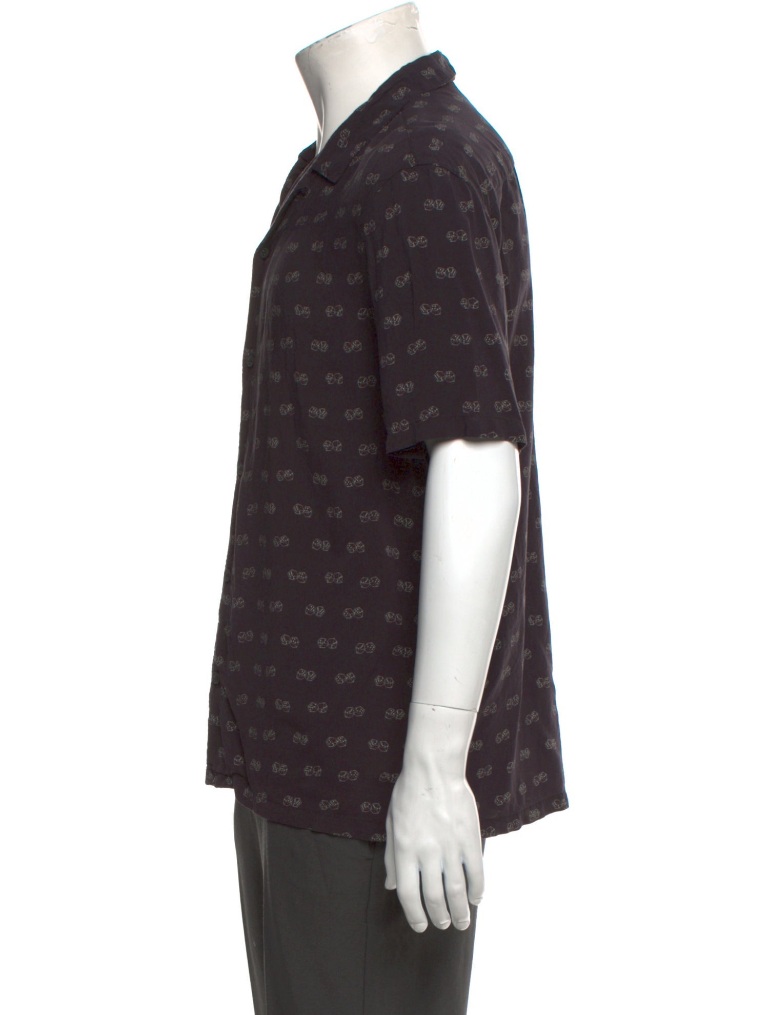 AllSaints Printed Short Sleeve Shirt