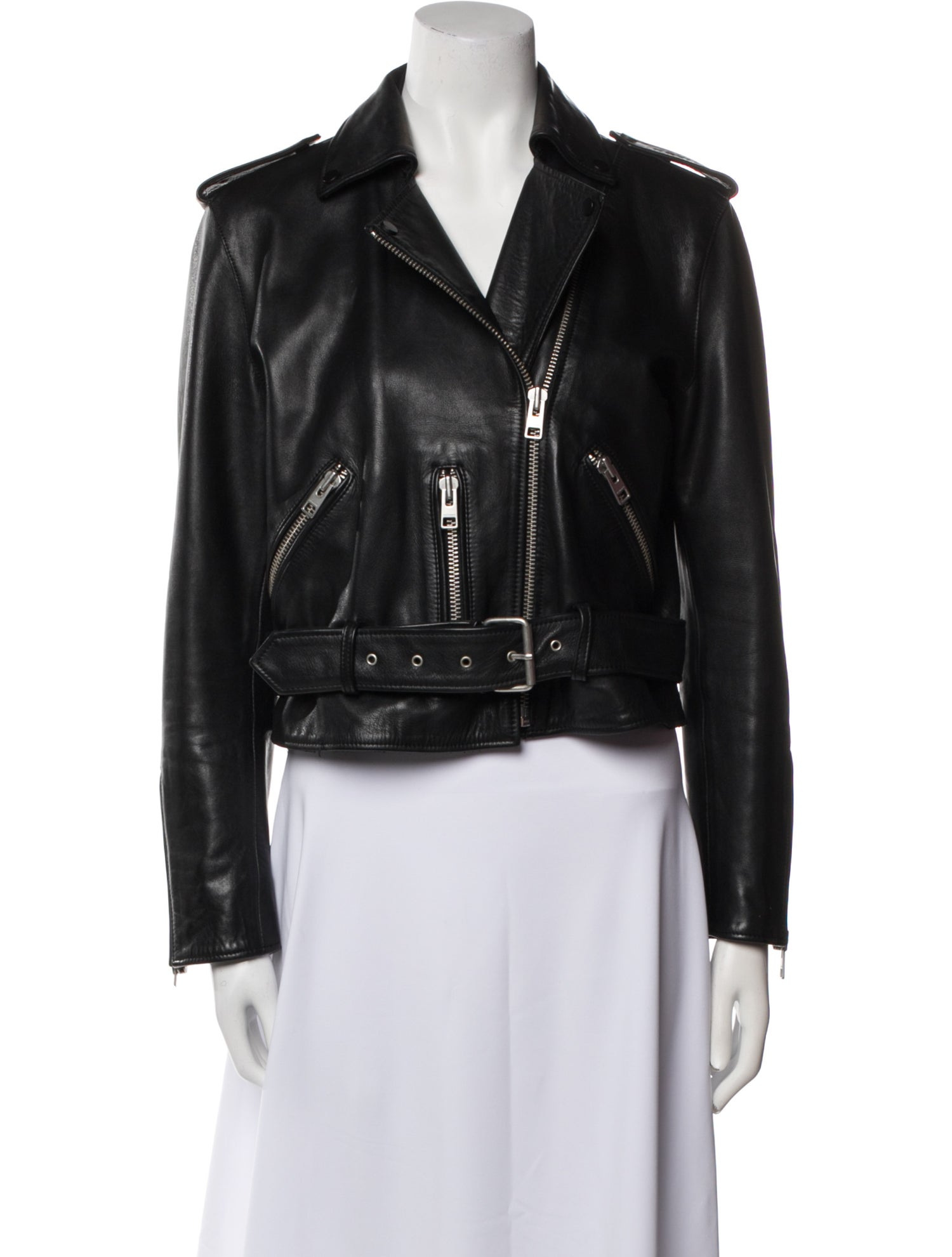 AllSaints Leather Biker Jacket