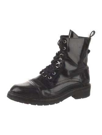 AllSaints Leather Combat Boots
