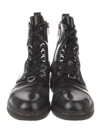 AllSaints Leather Combat Boots