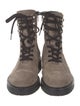 AllSaints Suede Combat Boots