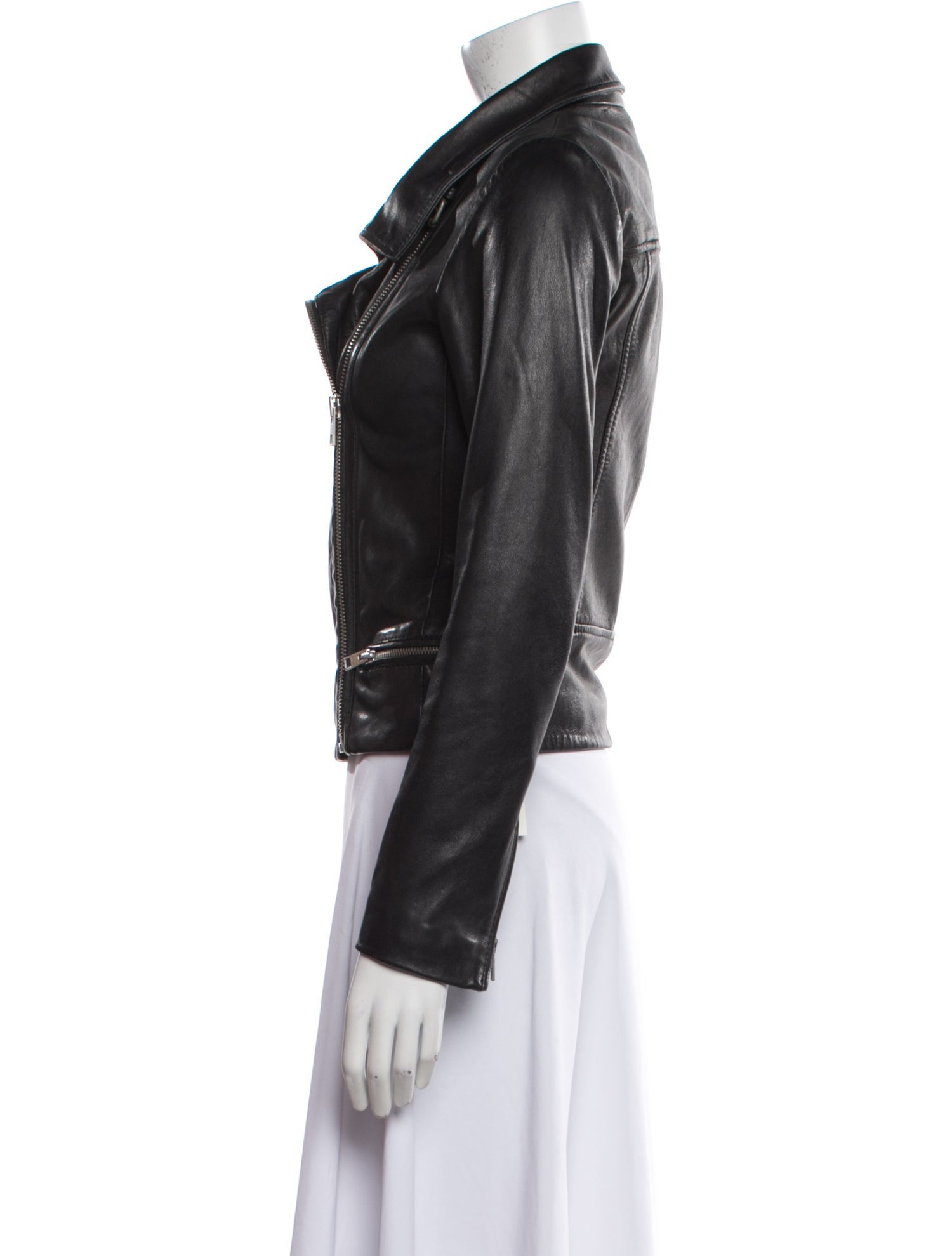 AllSaints Leather Biker Jacket